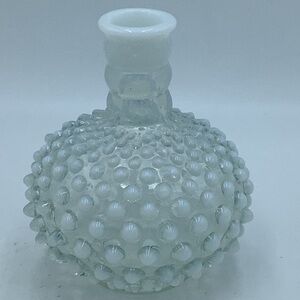 Moonglow Opalescent Hobnail Bottle